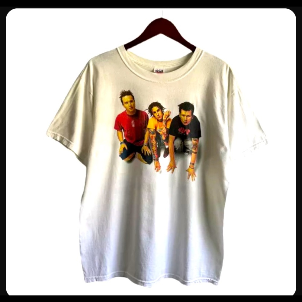 Vintage 2000 BLINK-182 Mark Tom & Travis Show Concert Tour Shirt Like New Rare
